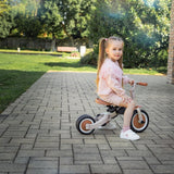 Tricicleta, Petite&Mars, Turbo, Editie limitata, 5 in 1, Multifunctionala, Vehicul de impins, Bicicleta cu/fara pedale, Cu maner de ghidaj, Detasabil, Roti din cauciuc, Pana la 25 kg, 1.5-5 ani, Green Twist