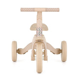 Tricicleta, Petite&Mars, Turbo, Editie limitata, 5 in 1, Multifunctionala, Vehicul de impins, Bicicleta cu/fara pedale, Cu maner de ghidaj, Detasabil, Roti din cauciuc, Pana la 25 kg, 1.5-5 ani, Pink Meadow