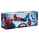 Trotineta copii, Stamp, Marvel, Pliabila, Reglabila pe inaltime, Platforma antiderapanta, Din aluminiu, 3 ani+, Spiderman