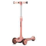 Trotineta, Lionelo, Franky, Multifunctionala, Pliabila, Pana la 50 kg, Bicicleta cu 3 roti si trotineta de echilibru, Ghidon reglabil, Sezut detasabil, Roti cu LED, Conform cu EN71, EN62115, 12 luni+, Roz
