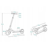 Trotineta, Lionelo, Luca, Pentru copii sau adulti, Ultrapliabila, Pana la 100 Kg, Conform cu standardul european de securitate EN14619, Roz