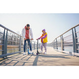 Trotineta, Lionelo, Whizz, Pentru Acrobatii, Rulmenti ABEC-9, 20 - 100 kg, Conform cu standardul european de securitate EN14619, Galben/Negru