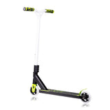 Trotineta, Lionelo, Whizz, Pentru Acrobatii, Rulmenti ABEC-9, 20 - 100 kg, Cadru din aluminiu, Usoara, 3.5 kg, Verde/Negru