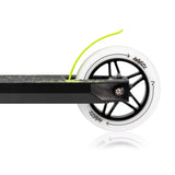 Trotineta, Lionelo, Whizz, Pentru Acrobatii, Rulmenti ABEC-9, 20 - 100 kg, Cadru din aluminiu, Usoara, 3.5 kg, Verde/Negru