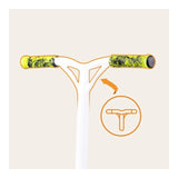 Trotineta, Lionelo, Whizz, Pentru Acrobatii, Rulmenti ABEC-9, 20 - 100 kg, Cadru din aluminiu, Usoara, 3.5 kg, Verde/Negru