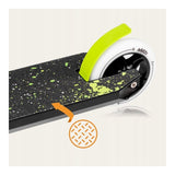 Trotineta, Lionelo, Whizz, Pentru Acrobatii, Rulmenti ABEC-9, 20 - 100 kg, Cadru din aluminiu, Usoara, 3.5 kg, Verde/Negru