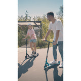 Trotineta, Lionelo, Whizz, Pentru Acrobatii, Rulmenti ABEC-9, 20 - 100 kg, Cadru din aluminiu, Usoara, 3.5 kg, Verde/Negru