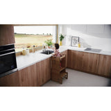 Turn de invatare Montessori, Lionelo, Cass, Functie de raft pentru carti, Pana la 30 kg, 12 luni - 6 ani, Din MDF si furnir, 3 trepte de inaltime, Alb