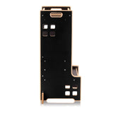 Turn de invatare Montessori, Lionelo, Cass, Functie de raft pentru carti, Pana la 30 kg, 12 luni - 6 ani, Din MDF si furnir, 3 trepte de inaltime, Negru