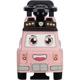 Vehicul ride-on, Free2Move, Ambulanta, Cu lumini si sunete, Cu spatiu de depozitare, 19-36 luni, Roz