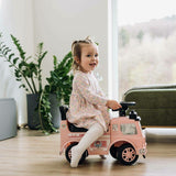 Vehicul ride-on, Free2Move, Ambulanta, Cu lumini si sunete, Cu spatiu de depozitare, 19-36 luni, Roz