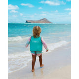 Vesta pentru inot, BBluv, Naj, Cu protectie solara SPF 50+, Neopren, Small, 1-3 ani, Aqua