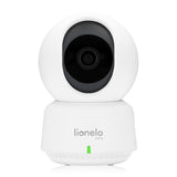 Video monitor, Lionelo, Babyline 9.1, Conexiune prin aplicatia Lionelo Smart, Pana la 8h de functionare, Comunicare bidirectionala, Cu senzor de miscare si sunete Alb