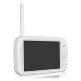 Video monitor, Lionelo, Babyline 9.1, Conexiune prin aplicatia Lionelo Smart, Pana la 8h de functionare, Comunicare bidirectionala, Cu senzor de miscare si sunete Alb