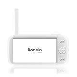 Video monitor, Lionelo, Babyline 9.1, Conexiune prin aplicatia Lionelo Smart, Pana la 8h de functionare, Comunicare bidirectionala, Cu senzor de miscare si sunete Alb