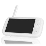 Video monitor, Lionelo, Babyline 9.1, Conexiune prin aplicatia Lionelo Smart, Pana la 8h de functionare, Comunicare bidirectionala, Cu senzor de miscare si sunete Alb