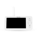 Video monitor, Lionelo, Babyline 9.2. AI, 5 inch, Camera Full HD, Zoom digital 4x, Aplicatie, Tehnologia AI cu detectare a miscarii, Recunoasterea motivului plansului, Melodii, Zgomote albe, Mod nocturn, Alb