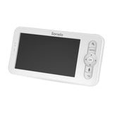 Video monitor, Lionelo, Babyline 9.2. AI, 5 inch, Camera Full HD, Zoom digital 4x, Aplicatie, Tehnologia AI cu detectare a miscarii, Recunoasterea motivului plansului, Melodii, Zgomote albe, Mod nocturn, Alb
