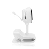 Video monitor, Lionelo, Babyline Go, Cu aplicatia dedicata Lionelo Smart, Mod de noapte 8m, Cu functie de iluminare, Pana la 5h functionare wireless, Comunicare bidirectionala, Rotatie 180 grade, Alb