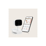 Video monitor, Lionelo, Babyline Go, Cu aplicatia dedicata Lionelo Smart, Mod de noapte 8m, Cu functie de iluminare, Pana la 5h functionare wireless, Comunicare bidirectionala, Rotatie 180 grade, Alb