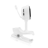 Video monitor, Lionelo, Babyline Go, Cu aplicatia dedicata Lionelo Smart, Mod de noapte 8m, Cu functie de iluminare, Pana la 5h functionare wireless, Comunicare bidirectionala, Rotatie 180 grade, Alb