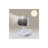 Video monitor, Lionelo, Babyline Go, Cu aplicatia dedicata Lionelo Smart, Mod de noapte 8m, Cu functie de iluminare, Pana la 5h functionare wireless, Comunicare bidirectionala, Rotatie 180 grade, Alb