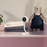 Video monitor, Lionelo, Babyline Smart, Cu aplicatie Smart Life, Cablu USB, Conexiune Wifi, Comunicare bidirectionala, Senzor de temperatura, Negru