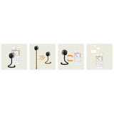 Video monitor, Lionelo, Babyline Smart, Cu aplicatie Smart Life, Cablu USB, Conexiune Wifi, Comunicare bidirectionala, Senzor de temperatura, Negru