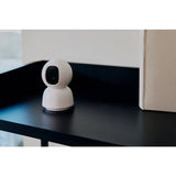 Video monitor, Lionelo, Babyline, View, Cu aplicatia dedicata Lionelo Smart, Integrare AI, Mod de noapte 8 m cu 6 leduri, Unghi 100 grade, 4 cantece si zgomote din natura, Senzor de temperatura si umiditate, Zoom 4X, Alb