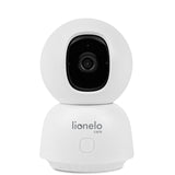 Video monitor, Lionelo, Babyline, View, Cu aplicatia dedicata Lionelo Smart, Integrare AI, Mod de noapte 8 m cu 6 leduri, Unghi 100 grade, 4 cantece si zgomote din natura, Senzor de temperatura si umiditate, Zoom 4X, Alb