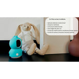 Video monitor, Lionelo, Babyline, View, Cu aplicatia dedicata Lionelo Smart, Integrare AI, Mod de noapte 8 m cu 6 leduri, Unghi 100 grade, 4 cantece si zgomote din natura, Senzor de temperatura si umiditate, Zoom 4X, Alb