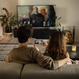 Video monitor, Petite&Mars, Nano 4.0, Ecran HD, Zoom digital 3×, Raza de actiune 300m, Suport pentru pana la 4 camere, Comunicare bidirectionala, 8 melodii, Alb