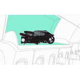 Carucior sport cu inchidere compacta tip troller, poziti4 somn confortabila  usor si practic ,culoare Gri  BBDC8G