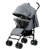 Carucior sport usor si compact, cu inchidere tip umbrela , culoare Gri