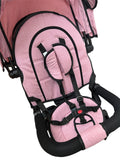 Tricicleta Evolutiva 5099Eva , pozitie de somn, scaun rotativ si muzica distractiva, culoare ROZ