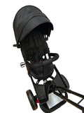 Tricicleta Evolutiva 5099 Eva, cu pozitie de somn, scaun rotativ si muzica distractiva, culoare NEGRU
