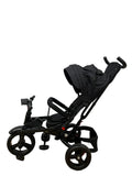 Tricicleta Evolutiva 5099 Eva, cu pozitie de somn, scaun rotativ si muzica distractiva, culoare NEGRU