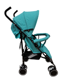 Carucior sport usor si compact, cu inchidere tip umbrela , culoare Turcoaz