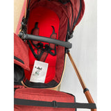 Carucior Teknum 3 in 1 , 0-36 luni, transformabil, reversibil, ultrapliabil, usor si practic cu roti cauciuc, culoare ROSU, BBD508PR