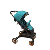 Carucior Sport tip troller cu maner reversibil si pozitie somn generoasa, TURCOAZ