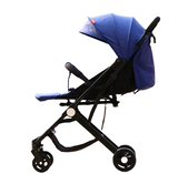 Carucior sport cu inchidere compacta tip troller, poziti4 somn confortabila  usor si practic ,culoare albastru BBDC8A