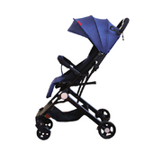 Carucior sport cu inchidere compacta tip troller, poziti4 somn confortabila  usor si practic ,culoare albastru BBDC8A