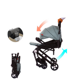 Carucior sport cu inchidere compacta tip troller, poziti4 somn confortabila  usor si practic ,culoare Gri  BBDC8G