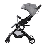 Carucior sport cu inchidere compacta tip troller, poziti4 somn confortabila  usor si practic ,culoare Gri  BBDC8G
